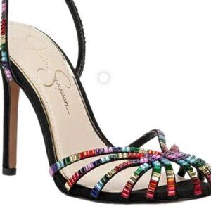 Jessica Simpson Jileta Rainbow - Size 6 - Worn Once